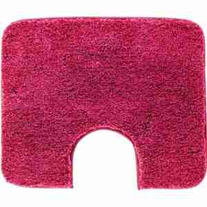 GRUND Koupelnová předložka LEX růžová Rozměr: 50x60 cm s výřezem pro WC