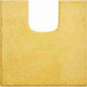 GRUND Koupelnová předložka MANHATTAN žlutá Rozměr: 55x55 cm s výřezem pro WC