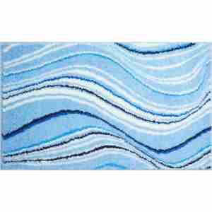 GRUND Koupelnová předložka VELA modrá Rozměr: 60x100 cm
