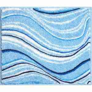 GRUND Koupelnová předložka VELA modrá Rozměr: 50x60 cm