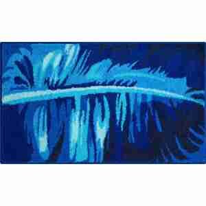 GRUND Koupelnová předložka TROPICAL modrá Rozměr: 60x100 cm