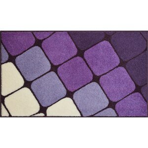 GRUND SHANGA - Koupelnová předložka fialová Rozměr: 70x120 cm