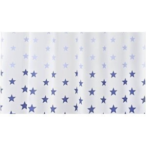 GRUND Sprchový závěs STARS modrý 180x200 cm