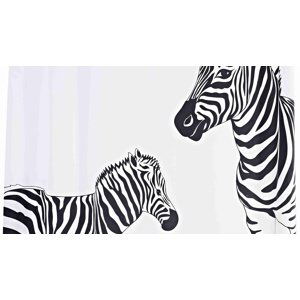 GRUND Sprchový závěs ZEBRA bílý 180x200 cm