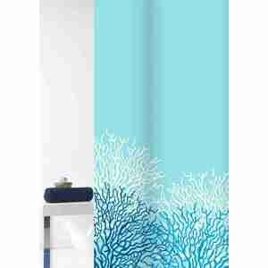 GRUND Sprchový závěs REEF Bílá modrá 180x200 cm