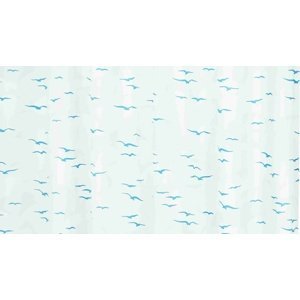 GRUND Sprchový závěs UCELLO modrý Rozměr: 120x200 cm