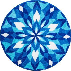 GRUND Mandala předložka KŘÍDLA RADOSTI modrá Rozměr: ø 60 cm