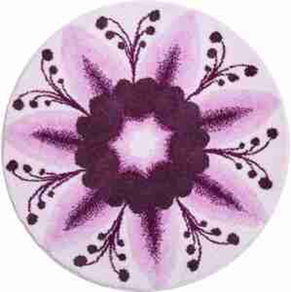 GRUND Mandala předložka DAR NĚHY fialová Rozměr: ø 60 cm