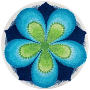 GRUND Mandala předložka NAPLNĚNÍ modrá Rozměr: ø 60 cm