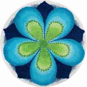 GRUND Mandala předložka NAPLNĚNÍ modrá Rozměr: ø 80 cm