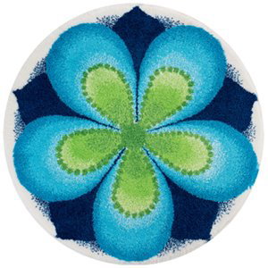 GRUND Mandala předložka NAPLNĚNÍ modrá Rozměr: ø 100 cm