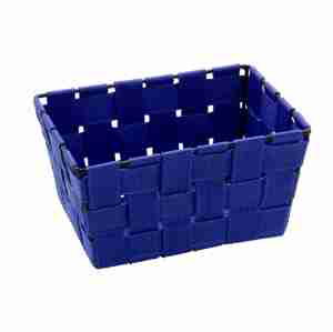 WENKO Úložný box dlouhý ADRIA modrý 9x19x14 cm
