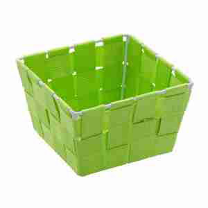 WENKO Úložný box čtvercový ADRIA zelený 9x14x14 cm