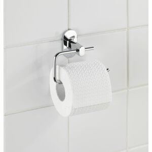 WENKO Držák WC papíru BEZ VRTÁNÍ PowerLoc RICO kovově lesklý 11x14x7 cm