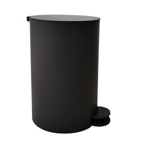 SEPIO Odpadkový koš s pedálem černý