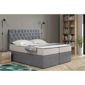 Boxspring postel 180x200 cm Luel Trynity 14/matrace Trynity 01