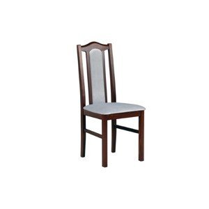 Jídelní židle Jackie Wenge s šedým sedákem