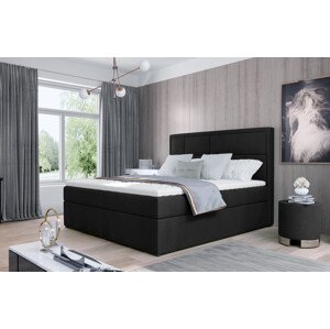 Postel boxspring 140x200 cm Elsey Matt velvet 99