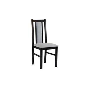 Jídelní židle z masivu Umeg - wenge magic/látka šedá