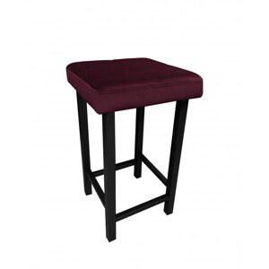 Vysoká čalouněná stolička Monas 60 cm Magic velvet 02