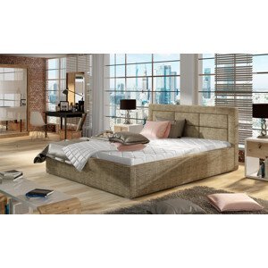 Čalouněná postel Rosano + dřevěný rošt
