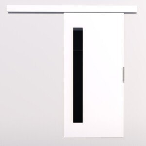 Posuvné dveře GELA 96 x 205 bílá černá Laocbel