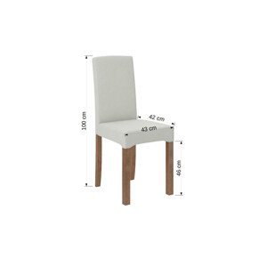 Čalouněná jídelní židle K61 Olše