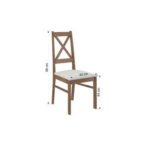 Dřevěná jídelní židle K67 Dark ořech