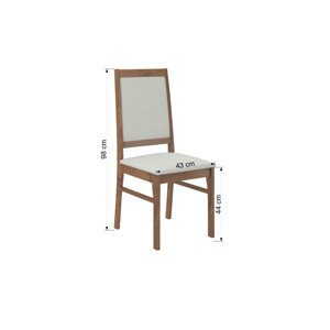 Dřevěná jídelní židle K68 Lefkas