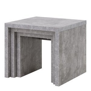 Konferenční stolek 3v1 BASEL beton