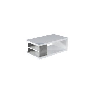 Konferenční stolek LUKE bílá beton
