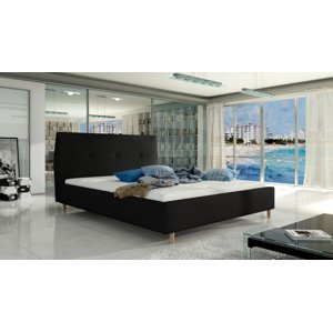 Moderní dvoulůžková postel Anglia 160 x 200 01 - Soft 11