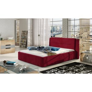 Manželská čalouněná postel Piri 160 x 200