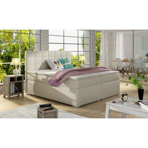 Čalouněná boxspring postel Alie 140 x 200 07 - Soft 33