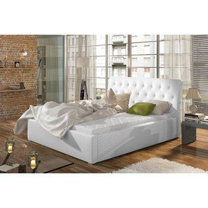 Čalouněná postel 180x200 Mia s úložným prostorem
