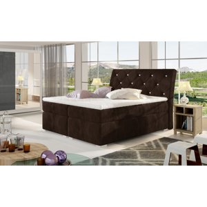 Manželská boxspring postel Bary 140x200 cm Kronos 06