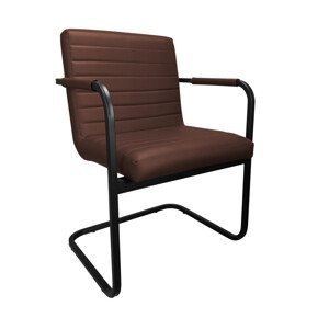 Konferenční židle SWING černá kostra D2 2D
