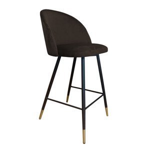 Barová židle Colin černo/zlatá kostra MG05 MG05