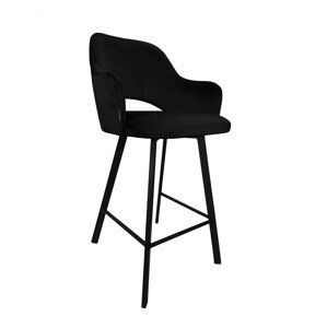 Barová židle Milano černá kostra profil MG19 MG19