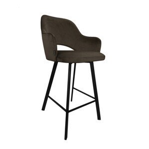 Barová židle Milano černá kostra profil MG05 MG05