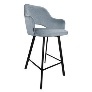 Barová židle Milano černá kostra profil BL06 BL06