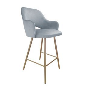 Barová židle Milano zlatá kostra BL06 BL06