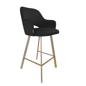 Barová židle Milano zlatá kostra profil MG19 MG19