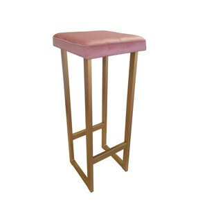Barová židle ALEX 90 cm zlatá kostra LOFT COLORS