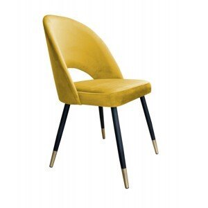 Moderní jídelní židle Lovikka černo-zlaté nohy Magic velvet 15