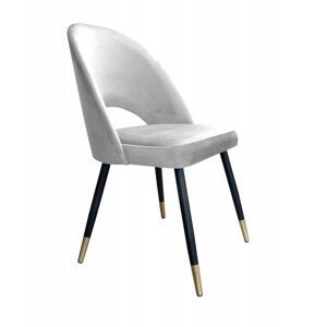 Moderní jídelní židle Lovikka černo-zlaté nohy Magic velvet 39