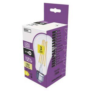 EMOS LED žárovka Filament A67 11W E27 teplá bílá