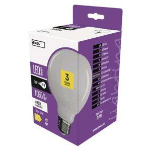 EMOS LED žárovka Filament G95 7,8W E27 neutrální bílá