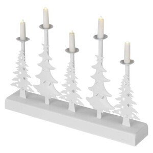 EMOS DCAW14 LED svícen – vánoční stromy se svíčkami