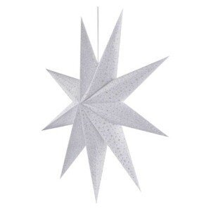 EMOS DCAZ09 LED hvězda papírová závěsná, 60 cm, vnitřní